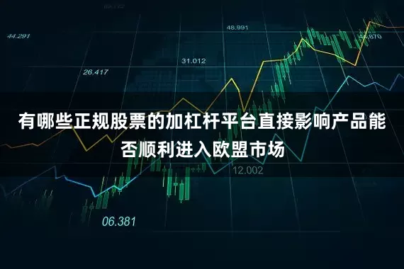 有哪些正规股票的加杠杆平台直接影响产品能否顺利进入欧盟市场